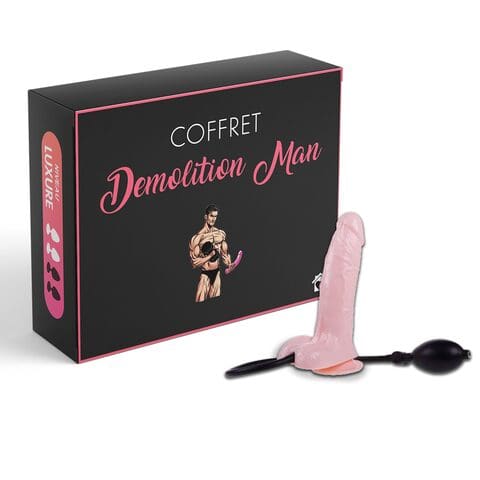 coffret avec gode gonflable