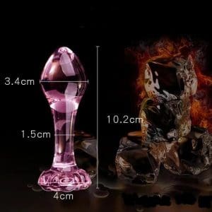 Plug anal en verre étiré - Maison du plug